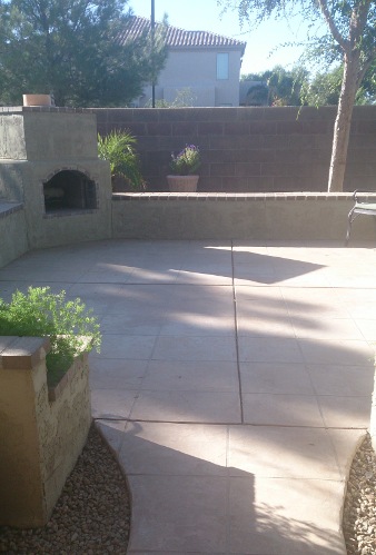 Clean patio and outdoor living space after professional cleaning